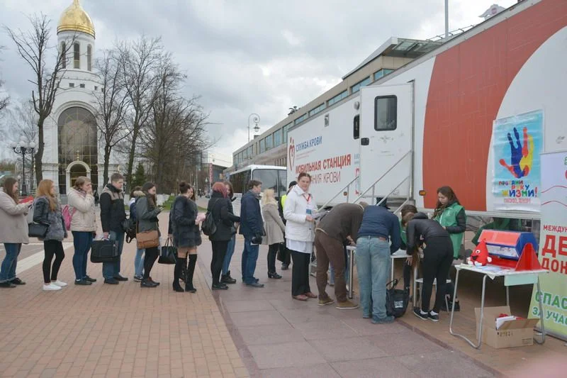 В Национальный день донора кровь сдали 168 человек
