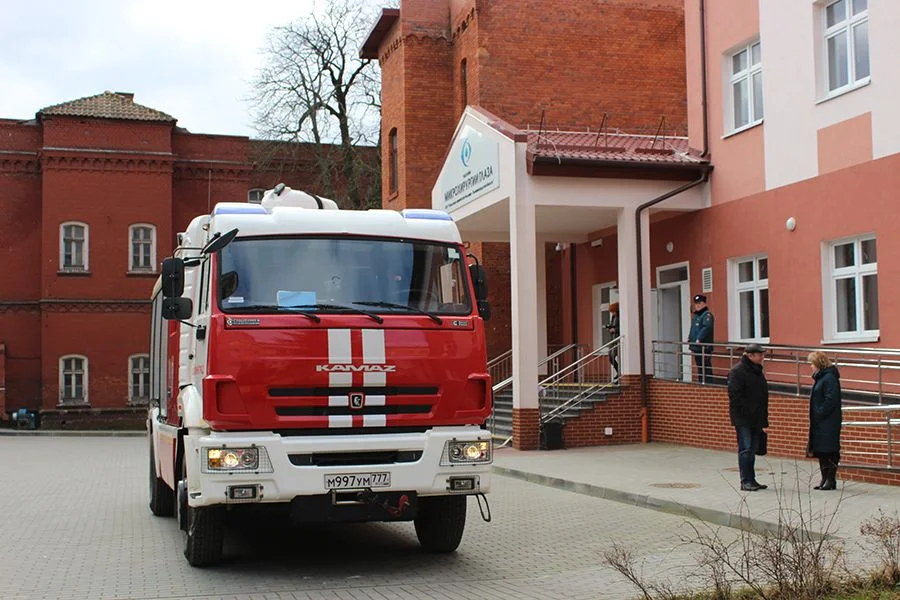 Учебный пожар в областной больнице успешно ликвидирован