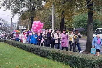 В Калининграде прошел Марш против рака В Калининграде прошел Марш против рака