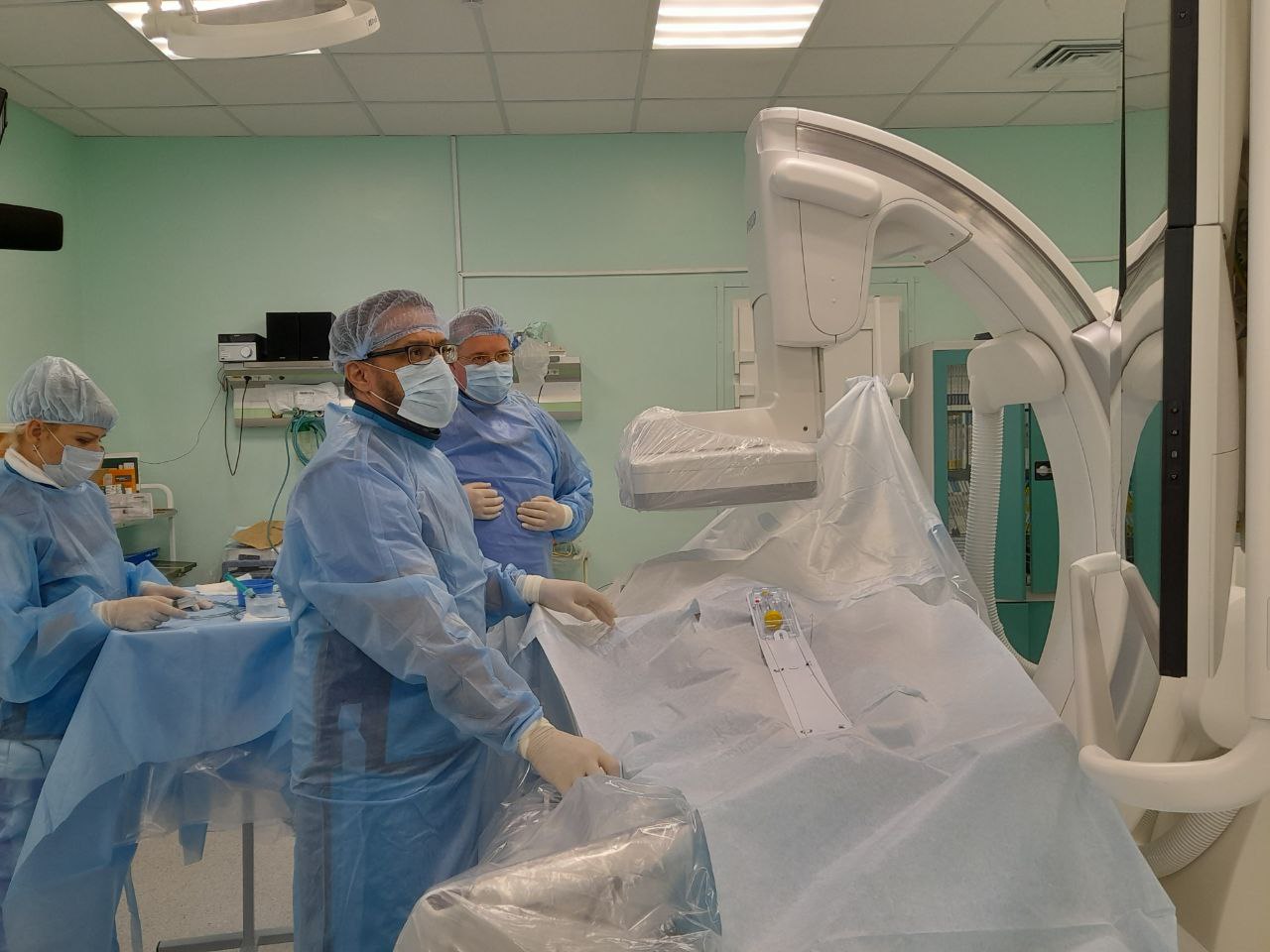 Врачи областной больницы внедрили в практику уникальную методику оперативного лечения инсультов