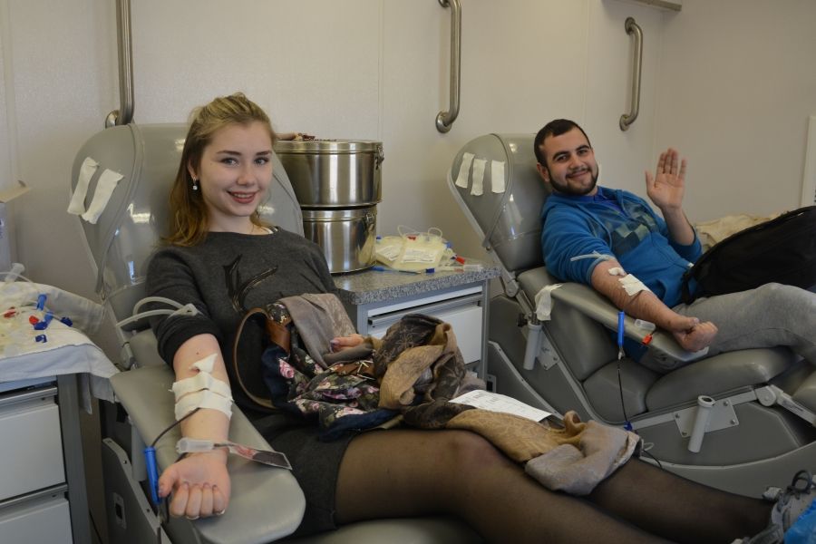 За шесть месяцев доноры сдали свыше 4 500 литров крови