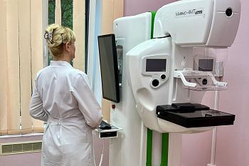 В Городской больнице № 4 Калининграда в течение месяца функционирует новый маммограф