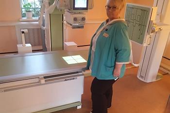 Более тысячи семисот исследований проведено на новом рентген-аппарате в Гурьевской больнице за три месяца