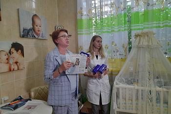 В женской консультации роддома №4 в Калининграде большое внимание уделяется пропаганде грудного вскармливания