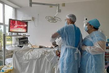 В больнице на Летней освоили новый метод проведения эндоскопических операций